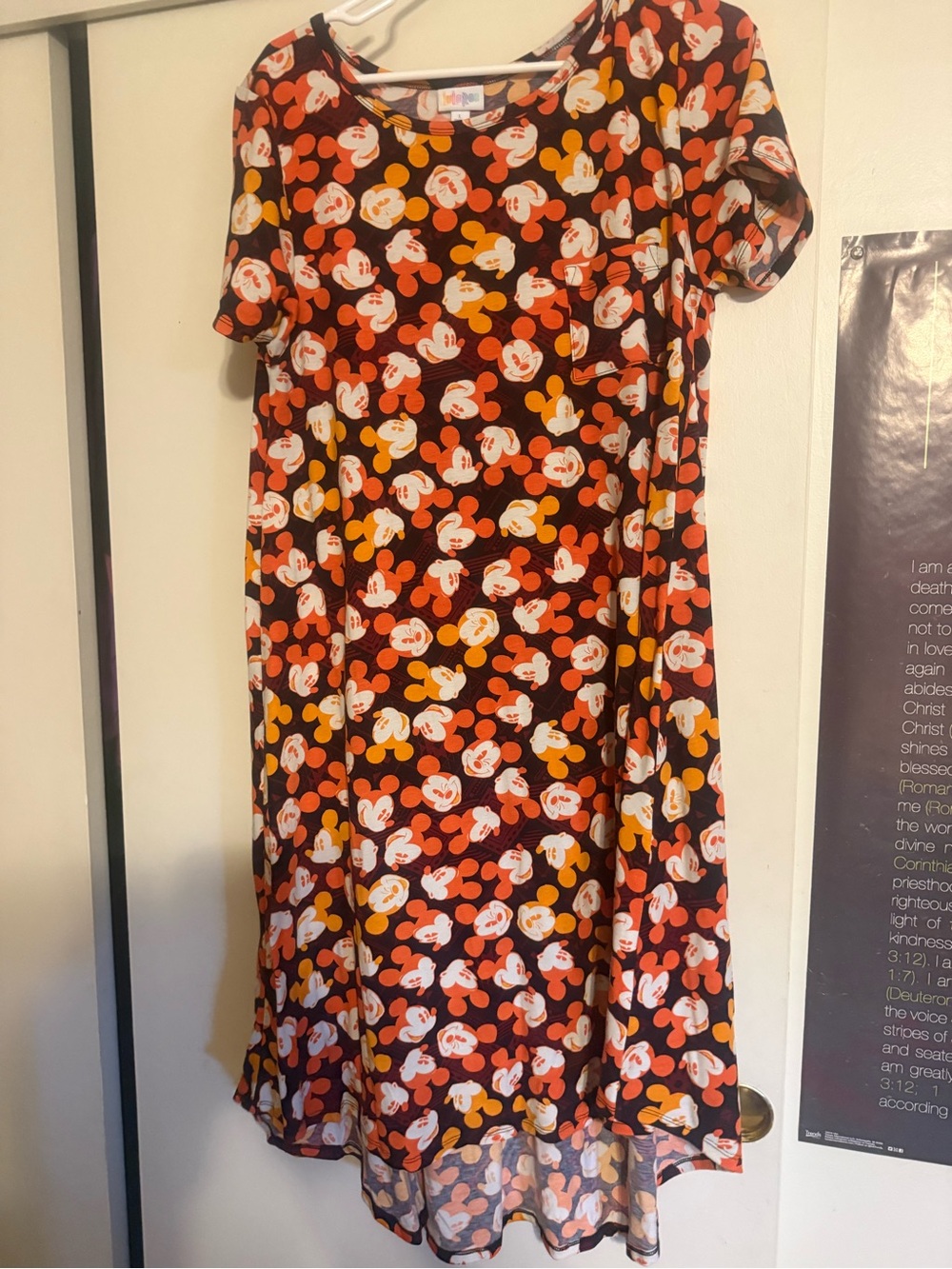 Lularoe Mickey Mouse dress